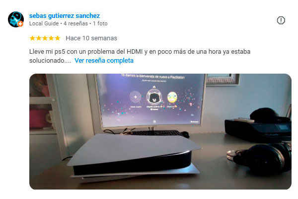 Opinión cliente Reparando Ando